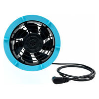 セーフラン安全用品 AS-COOL(TM)専用取付ファン ASF01 1台（直送品）