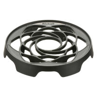 リッチェル 置くだけで通気・排水できるポットスタンド Sブラック 4945680701273 1個（直送品）