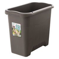 リッチェル 菜園上手 深50型ダークブラウン 4973655834459 1個（直送品）