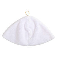 橋爪商店 サウナハット 思わず頬ずりしたくなるサウナハット ANGEL STEP Premium 日本製 ホワイト 449728 1個（直送品）