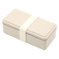 三好製作所 お弁当箱 GEL-COOL square L ジェラート 1段 500ml プレーンチョコ 423637 1個（直送品）