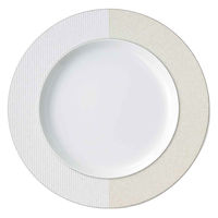 ミヤザキ食器 プレート 21cm M.STYLE ミッシェーラ 磁器 日本製 イエロー 376089 1個（直送品）