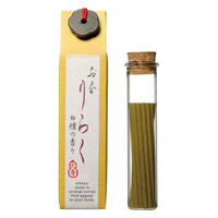 大香 お香 りらく 15本入り お香立て付き 白檀 451023 1個（直送品）