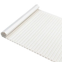 風呂ふた シャッター L12 75×120cm 用 Ag銀イオン 抗菌 イージーウェーブ 実寸75×121×cm ホワイト 199447（直送品）