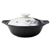 ミヤザキ食器 土鍋 9号 ガス火専用 Flow 直火軽量土鍋 412995 1個（直送品）