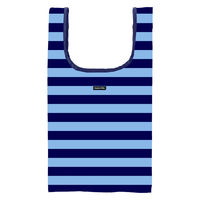 HALKARIN’S エコバッグ L ボーダー Hanna Hula ハンナフラ 撥水 洗濯可 ボーダーネイビー 367017 1個（直送品）