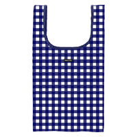 HALKARIN’S エコバッグ L ギンガム Hanna Hula ハンナフラ 撥水 洗濯可 ギンガムネイビー 367021 1個（直送品）