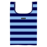 HALKARIN’S エコバッグ M ボーダー Hanna Hula ハンナフラ 撥水 洗濯可 ボーダーネイビー 367004 1個（直送品）