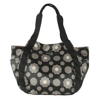 マザーズバッグ ラウンドトートバッグ バルーントートバッグ ハンナフラ Hanna Hula 軽量 クッキーフラワーカフェ 275285（直送品）