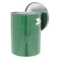 渡辺金属工業 米びつ 30kg キャスター付き OBAKETSU ライスストッカー グリーン 312886 1個（直送品）