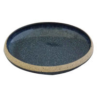 ミヤザキ食器 プレート 15.5cm S ラウンド TOSS 磁器 美濃焼 ネイビー 451600 1個（直送品）