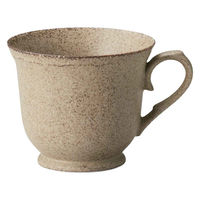 ミヤザキ食器 マグカップ 200ml 梨花 磁器 ベージュ 413973 1個（直送品）