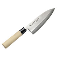 佐竹産業 出刃包丁 18cm 濃州正宗 日本製 ステンレス 白木柄 右利き用 310602 1個（直送品）
