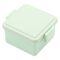 三好製作所 お弁当箱 GEL-COOL square S ジェラート 1段 220ml プレーンピスタチオ 423644 1個（直送品）