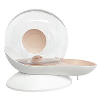 シンセーインターナショナル 給水器 かたつむり型給水器 電源不要 自動 ピンク 452561 1個（直送品）