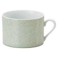 ミヤザキ食器 ティーカップ 200ml M.STYLE ミッシェーラ 磁器 日本製 グリーン 376080 1個（直送品）