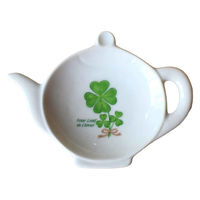 ネクスト 皿 トレイ かわいいポット型 ティーバック クローバー 489869 1個（直送品）