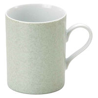 ミヤザキ食器 マグカップ 400ml M.STYLE ミッシェーラ 磁器 日本製 グリーン 376082 1個（直送品）