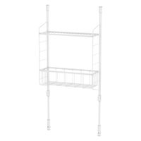 平安伸銅工業 突っ張りラック SPLUCE キッチン つっぱりラック バスケットセット 491004 1個（直送品）