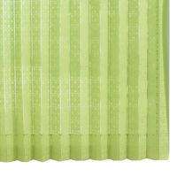 加栄レース カフェカーテン フリーカット 水玉ドット柄 100×115cm 小窓 グリーン 469422 1個（直送品）