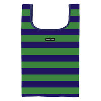 HALKARIN’S エコバッグ M ボーダー Hanna Hula ハンナフラ 撥水 洗濯可 ボーダーグリーン 367005 1個（直送品）