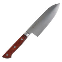 佐竹産業 三徳包丁 17.5cm 濃州正宗 日本製 洋包丁 モリブデン鋼 天然木 323518 1個（直送品）