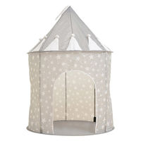 シンセーインターナショナル キッズテント 北欧 グレー 星 KISSBABY おしゃれ 318577 1個（直送品）