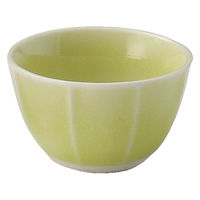 ミヤザキ食器 カップ 6cm ミニ 隠れ窯 映 皿 食器 和食器 磁器 美濃焼 日本製 イエロー 365694 1個（直送品）
