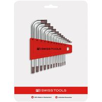 ピービ―スイスツールズ 12本組 L型ヘクスローブレンチセット ホルダー付 パッケージ入 410.H6ー45CN 1セット（直送品）