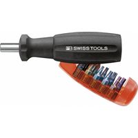 PB SWISS TOOLS ピービ―スイスツールズ 10本組 インサイダー1/4ビットC6シリーズ付 差替ドライバー 6510.20 1本（直送品）