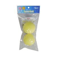 レザックス 軟式テニスボール2P 黄 VSTN-3303 1個（直送品）