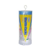 レザックス シャトルコックナイロン4P VSBN-5738 1個（直送品）