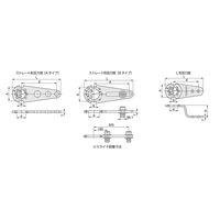 TONE 強力パワーレンチ用反力受 120PH 1PC（直送品）