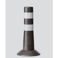 ニッタ化工品 ガードコーン(ラバーポール)接着式 Sタイプ Sー400DBR 1本（直送品）