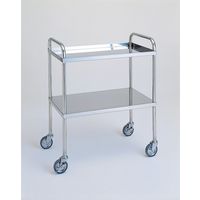 テラオカ テラキャリー/S2ー3U・ウレタンキャスター(クロムメッキ) S2-3U 1台（直送品）