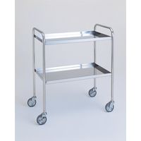 テラオカ テラキャリー/S3ー3U・ウレタンキャスター(クロムメッキ) S3-3U 1台（直送品）