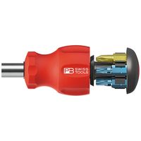 ピービ―スイスツールズ スイスグリップ C6ドライバービット6本組 差替式スタビードライバー インサイダー 8453 1本（直送品）