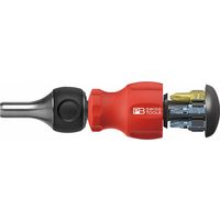 ピービ―スイスツールズ スイスグリップ C6ドライバービット6本組 差替式スタビーラチェットドライバー インサイダー 8453.Rー30（直送品）