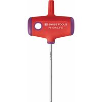 ピービ―スイスツールズ クロスハンドル六角棒ドライバー2.5mm 軸長60mm 全長105mm 1206.2.5ー60 1本（直送品）