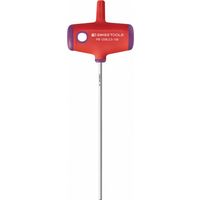 ピービ―スイスツールズ クロスハンドル六角棒ドライバー2.5mm 軸長100mm 全長145mm 1206.2.5ー100 1本（直送品）