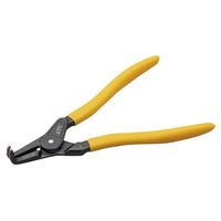 KTC 先端90° 曲型 軸用スナップリングプライヤー 先端径2.3mm 対応径40ー100mm 全長220mm SOPー9B 1丁（直送品）