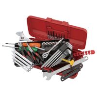 京都機械工具 KTC 40点組 9.5SQ 自転車整備向け サイクルツールセット SK3402CY 1組（直送品）