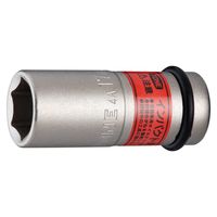 TONE インパクト用薄形ホイルナットソケット 17mm 4Aー17N 4A17N 1PC（直送品）