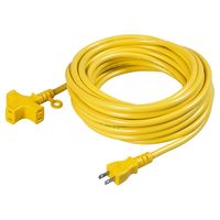 日動工業 MRSー10ーキイロ トリプル延長コード黄 MRS10キイロ 1PC（直送品）