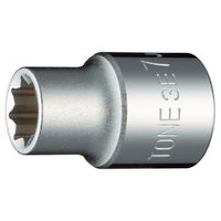 TONE ソケット(8角) 3E-07 1PC（直送品）