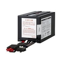 オムロン オムロンソーシアルソリューションズ 交換用バッテリパック BLB75T 1個（直送品）