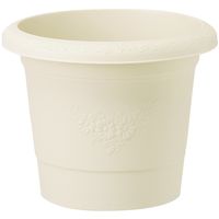 大和プラスチック ヤマト グレイスポット 25型 5L アイボリー 71489 1セット(10個)（直送品）