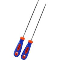 藤原産業 EーValue チェンソーヤスリ 2本組 4.0mm 17199 1セット(4組)（直送品）