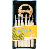藤原産業 まるいち 彫刻刀セット Sー6 1セット(2組)（直送品）