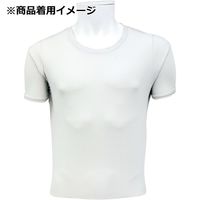 藤原産業 SK11 極冷 半袖クルーネックシャツ ホワイトグレー LLサイズ 522393WGーLL 1セット(3枚)（直送品）